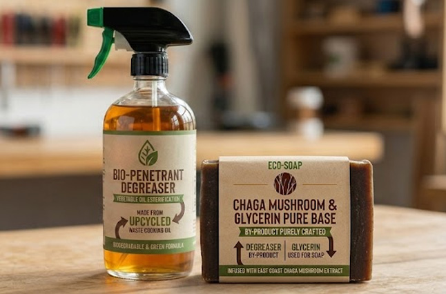 Bio-Penetrant Degreaser and Chaga Soap