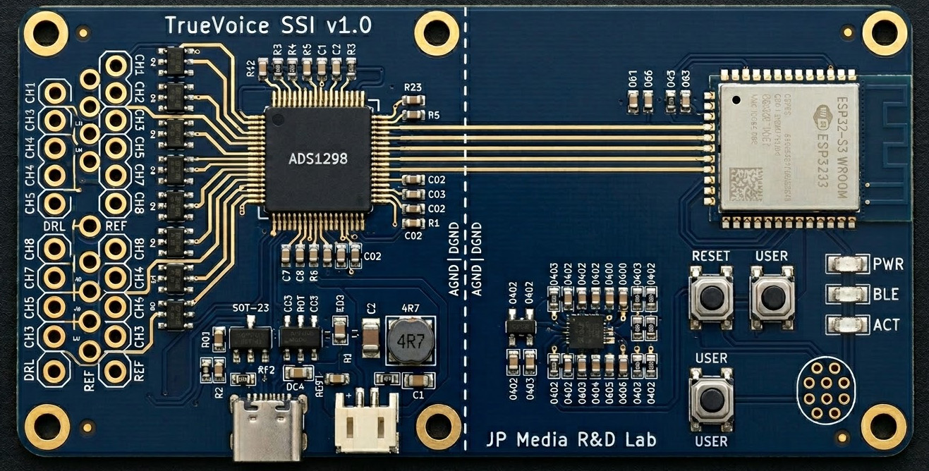 TrueVoice SSI v1.0 PCB concept